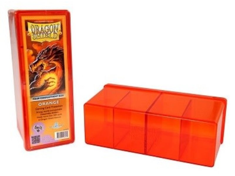 Dragon Shield Storage Box With 4 Compartments Yellow