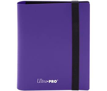 Ultra Pro Binder Pro Eclipse 2-Pocket Royal Purple
