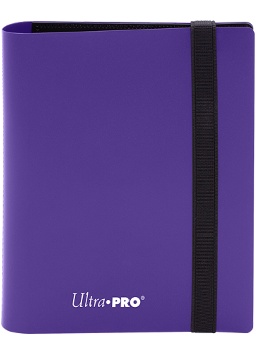 Ultra Pro Binder Pro Eclipse 2-Pocket Royal Purple