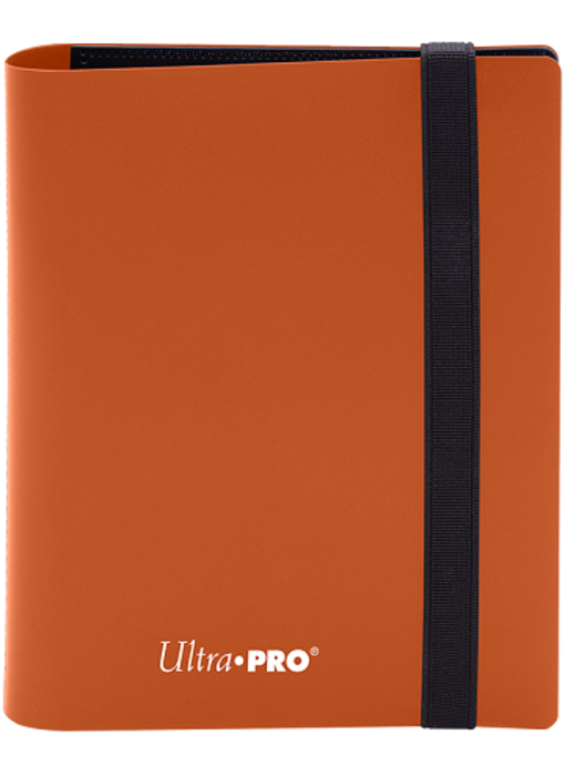 Ultra Pro Binder Pro Eclipse 2-Pocket Pumpkin Orange