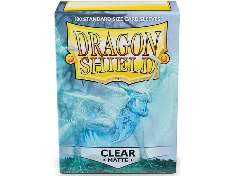 Dragon Shield Dragon Shield Sleeves Matte Clear 100Ct