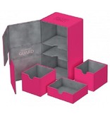 Ultimate Guard Ultimate Guard Twin Flip N Tray Deck Case Xenoskin Pink 200+