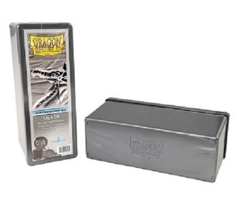 Dragon Shield Storage Box With 4 Compartments Silver