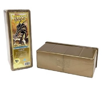 Dragon Shield Storage Box With 4 Compartments Gold
