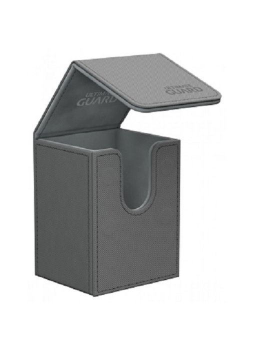 Ultimate Guard Flip Deck Case Xenoskin Grey 80+