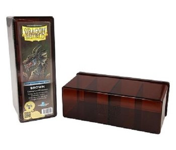 Dragon Shield Storage Box With 4 Compartments Brown