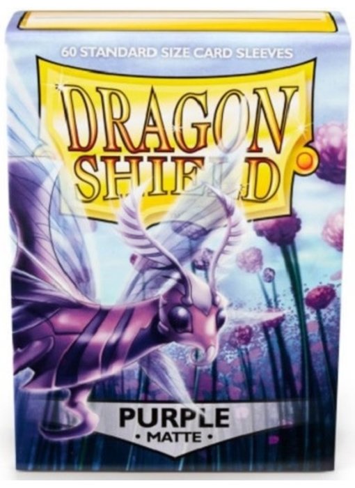 Dragon Shield Sleeves Matte Purple 60Ct