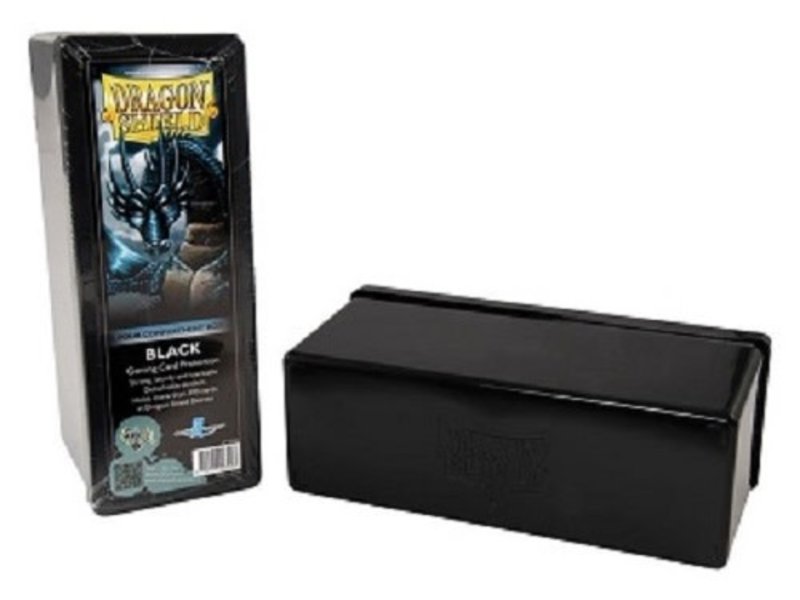 Dragon Shield Storage Box With 4 Compartments Black