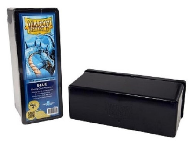 Dragon Shield Storage Box With 4 Compartments Blue