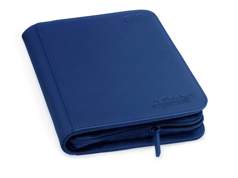Ultimate Guard Zipfolio Xenoskin 4-Pocket Dark Blue
