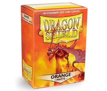 Dragon Shield Sleeves Matte Orange 100Ct