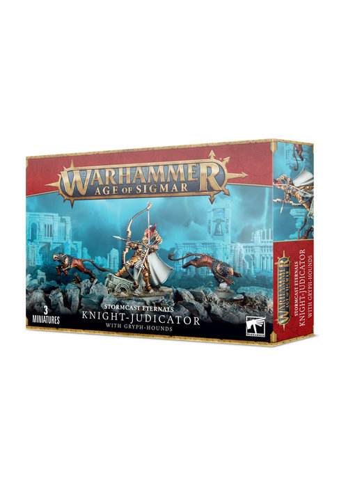 Stormcast Eternals - Knight-Judicator With Gryph-Hounds