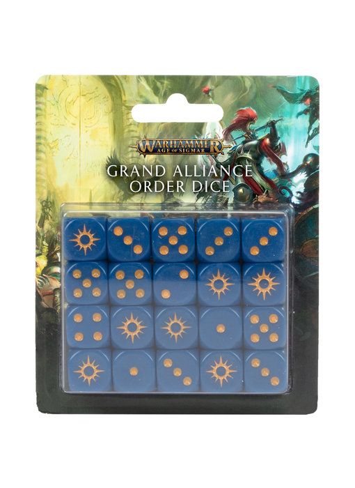 Age Of Sigmar - Grand Alliance Order Dice Set