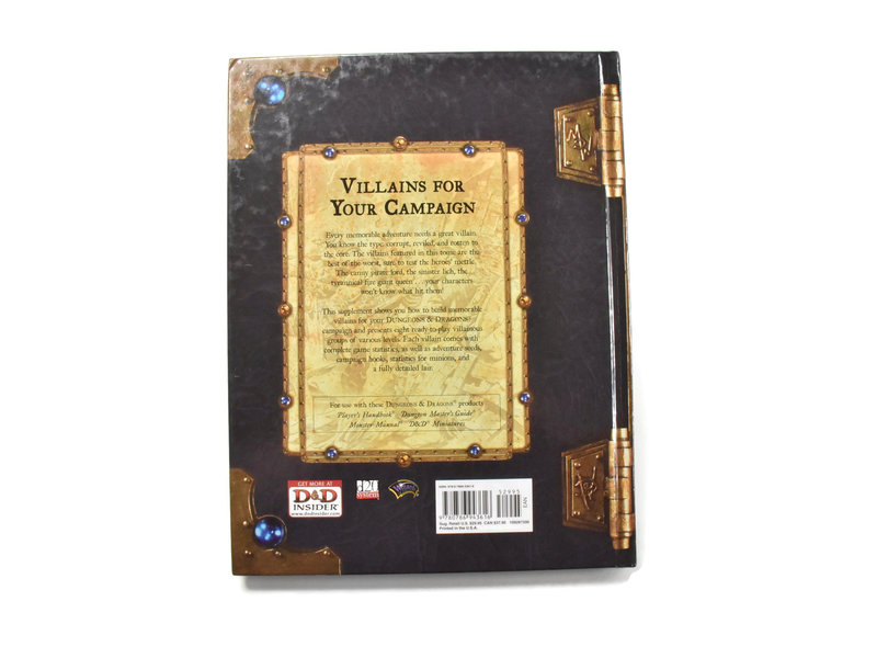 Wizards of the Coast DUNGEONS & DRAGONS Exemplar of Evil Book
