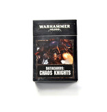 Games Workshop CHAOS KNIGHTS Datacards Warhammer 40k