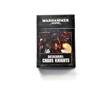 CHAOS KNIGHTS Datacards Warhammer 40k