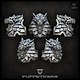 Puppetswar Wolf Shoulder Pads (S258)