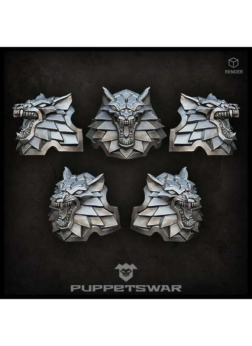 Puppetswar H.I. Wolf Shoulder Pads (S259)