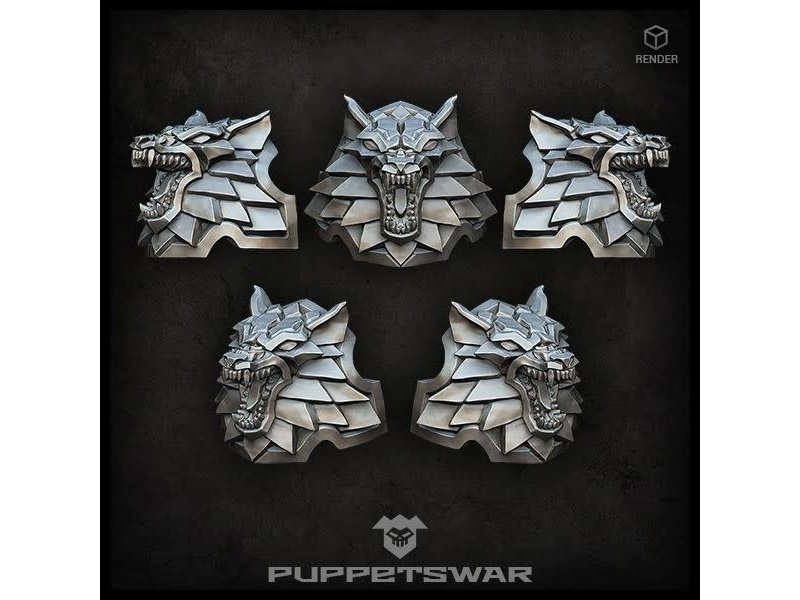 Puppetswar Puppetswar H.I. Wolf Shoulder Pads (S259)