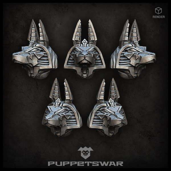 Puppetswar Puppetswar Anubis Heads (S275) Au Royaume Des Titans