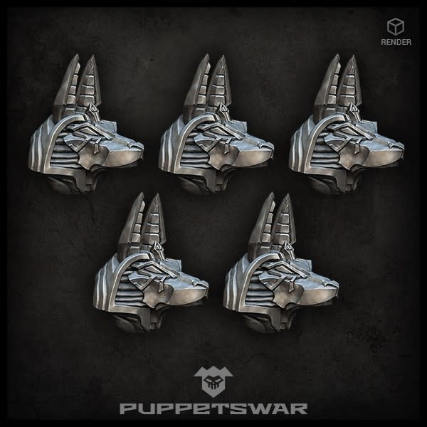 Puppetswar Puppetswar Anubis Heads (S275) Au Royaume Des Titans