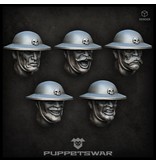 Puppetswar Puppetswar Trench Troopers heads (S310)