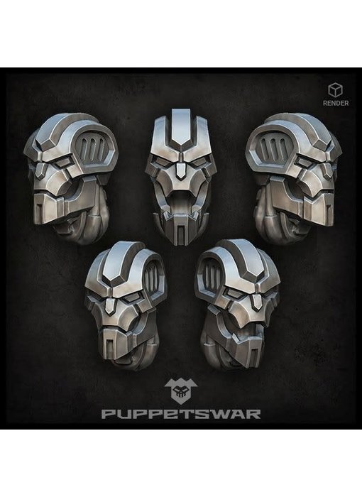 Puppetswar Cyber Skeleton Heads (S352)