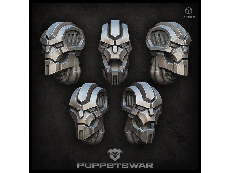 Puppetswar Puppetswar Cyber Skeleton Heads (S352)