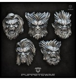 Puppetswar Puppetswar Werewolf heads (S360)