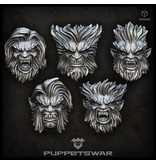 Puppetswar Puppetswar Werewolf heads (S360)