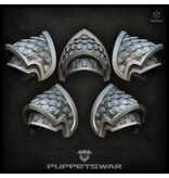 Puppetswar Puppetswar Scales shoulder pads (S365)