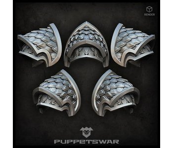 Puppetswar Scales shoulder pads (S365)