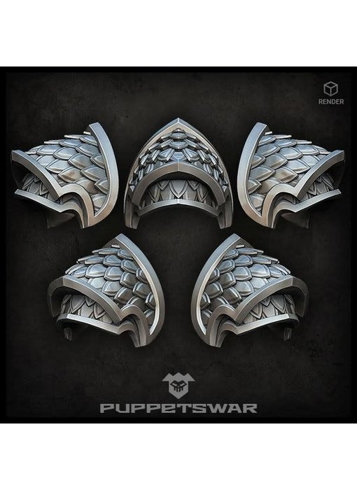 Puppetswar Scales shoulder pads (S365)