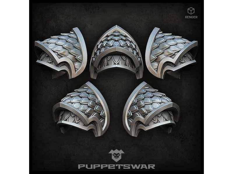 Puppetswar Puppetswar Scales shoulder pads (S365)