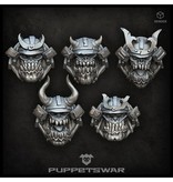 Puppetswar Puppetswar Samurai Orc Heads (S393)