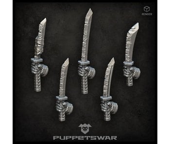 Puppetswar Orc Katanas (right) (S394)