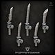 Puppetswar Orc Katanas (right) (S394)