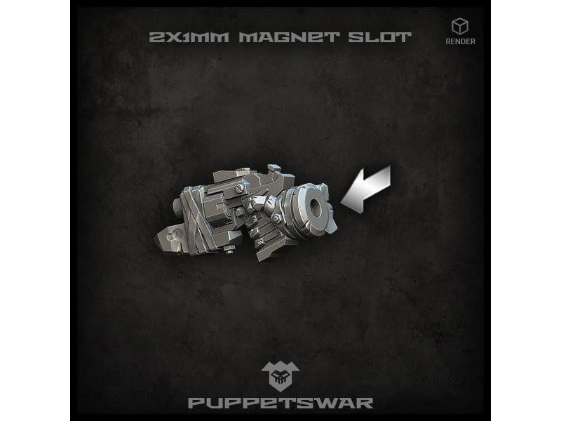 Puppetswar Puppetswar Orc Pistols (right) (S398)