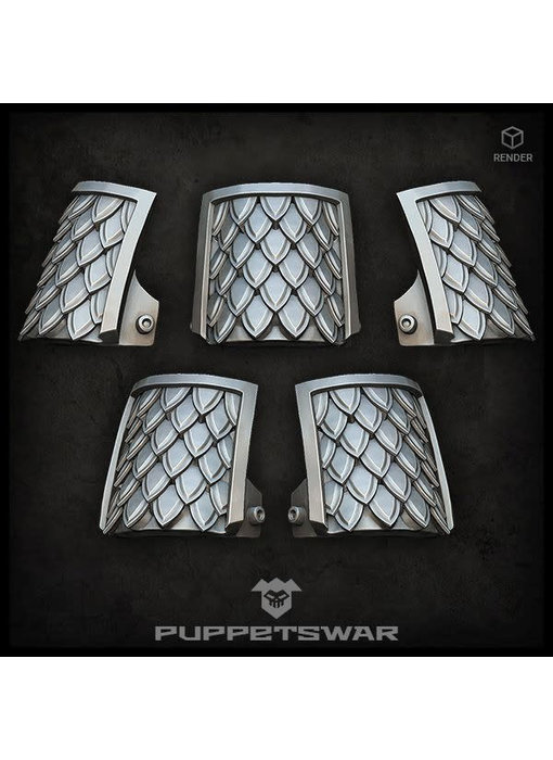 Puppetswar Bushi Scales shoulder pads (S421)