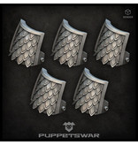 Puppetswar Puppetswar Bushi Scales shoulder pads (S421)