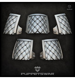 Puppetswar Puppetswar H.I. Bushi Scales shoulder pads (S422)