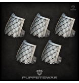 Puppetswar Puppetswar H.I. Bushi Scales shoulder pads (S422)