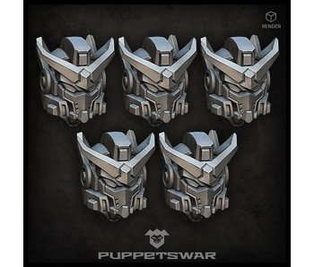 Puppetswar Mech Warrior helmets (S409)