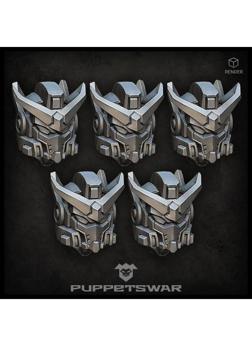 Puppetswar Mech Warrior helmets (S409)