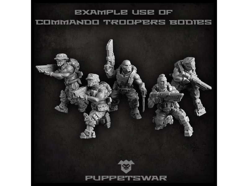 Puppetswar Puppetswar Commandos Troopers Bodies (S440)