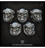 Puppetswar Puppetswar Desert Reapers heads (S215)