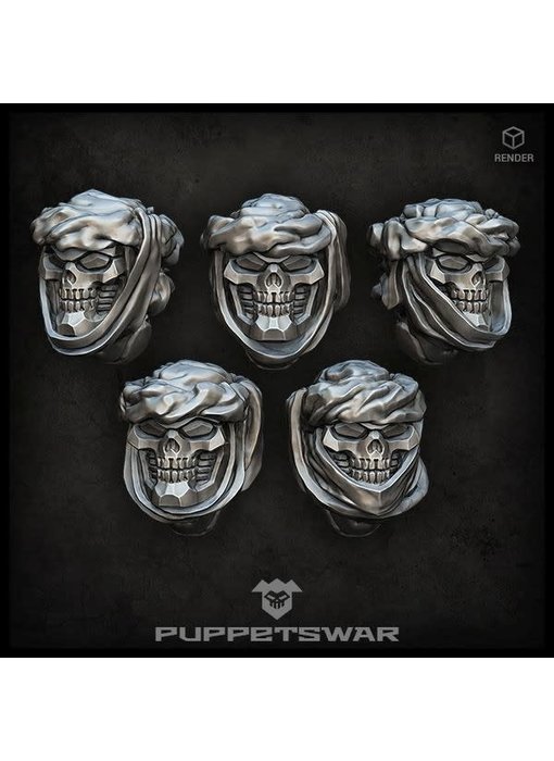 Puppetswar Desert Reapers heads (S215)