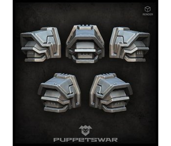 Puppetswar Commander Shoulder Pads (S241)