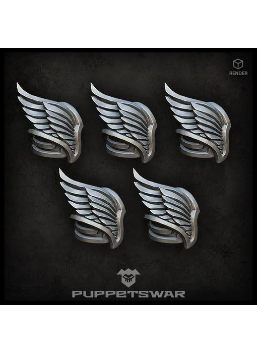 Puppetswar Wing Shoulder Pads (right) (S250)