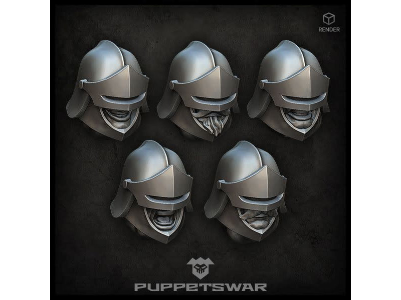 Puppetswar Puppetswar Heavy Sentinel Heads (S470)